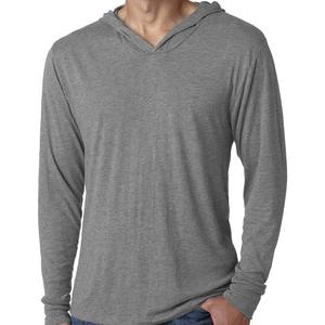 Tri-blend <b>Hoodie</b> Factory Customized Next Level Tri-blend Hoodies - Product Image 2