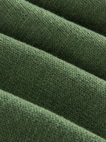 Pull-over décontracté pour homme en tricot uni respirant à manches longues et col rond, mode automne-hiver, chaud, avec logo BD sur le devant