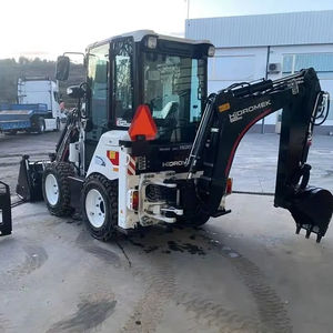 Minicargadora Retroexcavadora Hidromek HMK 62 SS Usada, en Buen Estado, con Bomba Hidráulica Moog - Product Image 4