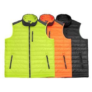 Chaleco de Seguridad de Construcción Más Vendido, Nuevo Modelo, Ligero, para Hombre, Chaleco de Seguridad de Alta Visibilidad, Malla de Poliéster OEM - Product Image 3