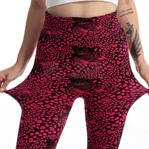 Nouvelle Arrivée 2025 – Leggings de Yoga Taille Moyenne Unis en Sublimation, Spandex/Polyester Respirant et Séchage Rapide – Prix de Gros - Product Image 6