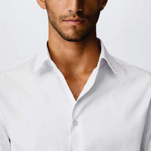 Printemps et automne nouveaux hommes Slim à manches longues décontracté haut tendance motif géométrique imprimé chemise mode chemise décontractée hommes Shirr - Product Image 2