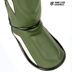 Protège-tibias et protège-pieds en gros pour MMA, protège-jambes de kick-boxing, coussin d'entraînement de MMA et de Muay Thai - Product Image 6