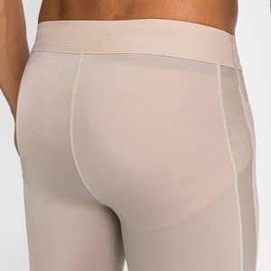 Leggings de compression unisexes beiges pour entraînement MMA, grappling, BJJ, boxe, fitness, entraînement, Muay Thai, séchage rapide - Product Image 5