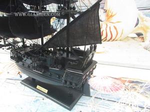 Barco de madera pirata de diseño personalizado del fabricante Gia Nhien, decoración del hogar de alta calidad, técnica pintada de Bajo MOQ - Product Image 4