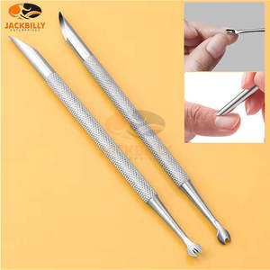 Empujador de cutículas de acero inoxidable a un precio competitivo, atractivo kit de herramientas para quitar uñas, imprescindible para salones - Product Image 6