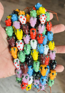 Brins de perles de cristal et de verre multicolores de haute qualité pour la fabrication et la décoration de bijoux - Product Image 2