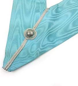 Collar masónico con flecos dorados y bordado para oficiales y miembros de la Logia Masónica - Product Image 5