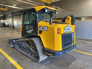 Original excelente JCB 3TS-8T cargador telepatín 74hp motor de alto flujo 72 "cubo piloto controles cabina incluida - Product Image 4