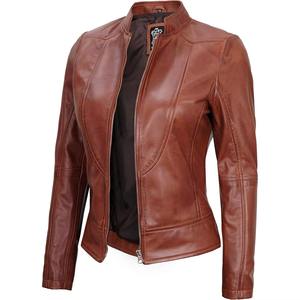 Personalizado de cuero genuino recubierto Formal a prueba de viento impermeable chaquetas de la motocicleta OEM fabricante de alta calidad de ropa de moda de invierno - Product Image 1