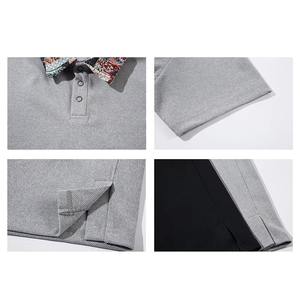 Polo en coton tendance grande taille pour homme, imprimé rétro décontracté, polo de golf de haute qualité pour le sport - Product Image 2