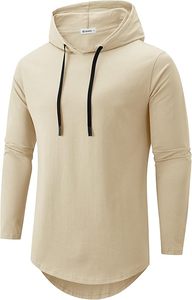 Sudadera Casual de Invierno para Hombre, Color Sólido, Corte Regular, 100% Algodón, Felpa, Ecológica, Transpirable, de Secado Rápido, con Bolsillo - Product Image 6