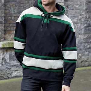 Sweat à capuche de hockey sur glace unisexe à double couche Tissu évacuant l'humidité avec impression de logo personnalisé OEM/ODM disponible - Product Image 4