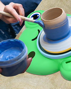 Kit de peinture sur poterie Bview Art MiniComplete, arts et artisanat pour enfants, <span class=keywords><strong>argile</strong></span> à séchage à l'air, fournitures d'art, jouets pour filles et garçons, cadeau d'anniversaire - Product Image 4