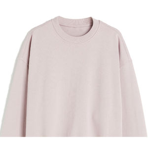 Sudadera de Cuello Redondo con Logotipo Personalizado para Hombre, 100% Algodón, Sólida, Ecológica, Transpirable, Moda de Invierno - Product Image 4