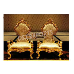 Ensemble de canapés de scène de réception de mariage hindou Ensemble de chaises de causeuse de scène de mariage luxueux Ensemble de canapé de scène de mariage royal - Product Image 5