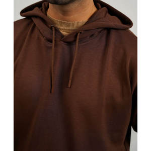 2025 venta al por mayor Sudadera con capucha Lisa para hombre Sudadera con capucha en blanco impresión personalizada y bordado Color sólido Sudadera con capucha transpirable - Product Image 3