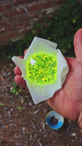 เพชรโมอิสซาไนต์สีเขียวสดใส 100% แท้ ทรง Asscher ขนาดใหญ่ โดดเด่น หรูหรา จาก Zubeda Gems - Product Image 4