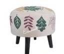 Handmade Modern Style Pouf Pure Cotton Square Hand Knitted Crochet <b>Floor</b> Pouf Home Decorative <b>Seating</b> Bone Inlay Console - Product Image 5