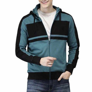 Sudaderas con cremallera de la mejor calidad para hombres, ropa básica de moda, ropa de calle de gran tamaño, sudaderas con capucha transpirables de algodón para hombres - Product Image 1