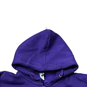 Sudadera con capucha unisex personalizada de algodón/poliéster, impermeable, ecológica, con cremallera, estampada digitalmente con pedrería, ropa de invierno, Pakistán - Product Image 3
