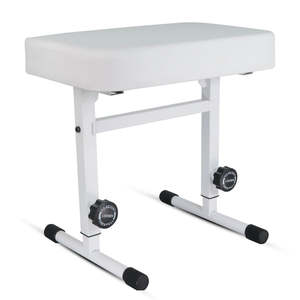 5 Core Keyboard <b>Bench</b> 3 Padded <b>Cushioned</b> Piano Stool Height Adjustable Guitar Seat Folding Portable - Product Image 1