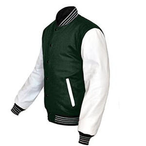 Recién llegado, chaqueta Varsity para hombre, parche con logotipo personalizado, estilo béisbol, chaqueta Varsity, mangas, chaqueta CollegeBaseballjacket para hombre - Product Image 2