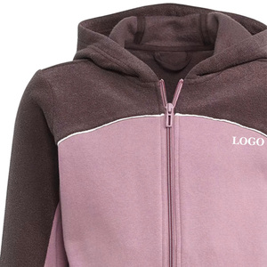 Sudadera Ligera y Cómoda para Niñas, Felpa Acogedora con Cierre de Cremallera, Ropa Casual de Manga Larga con Cremallera Metálica / Servicio OEM - Product Image 4