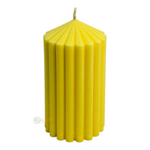 4.5\" Festive Soy Wax Pillar <b>Candle</b> for Christmas Halloween Easter & Diwali for Wedding Home Decor <b>Gifts</b> & Events - Product Image 2