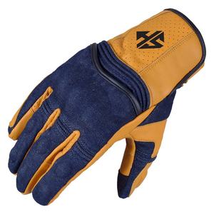 Guantes de mano impermeables personalizados, guantes de cuero para montar en bicicleta, motocicleta, pantalla táctil, dedo completo, guantes de cuero - Product Image 3