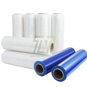 Rollo de película elástica fuerte PVC a prueba de manipulaciones 30cm/50cm de ancho Dureza suave Transparente para uso industrial de alimentos Exportación - Product Image 1