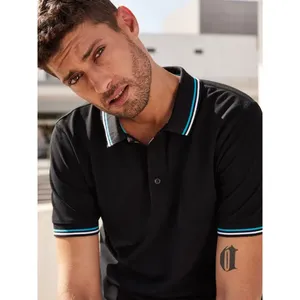 Chemises polo personnalisées pour hommes pour le merchandising à des fins promotionnelles - Product Image 6