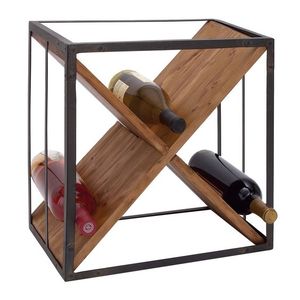 La mejor oferta, estante de madera para vino, exhibición, encimera, botella de almacenamiento, soporte para vino para Bar, restaurante, Hotel y decoración del hogar - Product Image 5