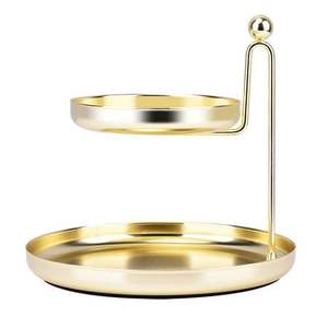 2026 New Premium Quality Metal Cupcake Dessert Display Riser For <b>Presenting</b> Cakes And Pastries With Decorative Finished - Product Image 1