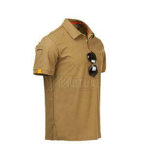 เสื้อโปโลผู้ชายแบบคลาสสิกแขนสั้นเสื้อโปโลผู้ชายระบายอากาศได้ดีเหมาะสำหรับทุกฤดูกาล - Product Image 2