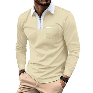 Top Quality Design Printed Breathable <b>Men's</b> <b>Polo</b> <b>Shirts</b> <b>Long</b> <b>Sleeve</b> Custom Designs Logo Embroidery Printed Gothic <b>Polo</b> <b>Shirt</b> - Product Image 1