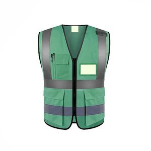 Uniforme de construcción, ropa reflectante de trabajo, chaleco de seguridad reflectante de alta visibilidad, chaqueta, chaleco de seguridad Industrial con logotipo - Product Image 4