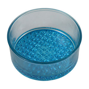 Tarro de Galletas Redondo de Vidrio Morado para Interiores, Frascos con Acabado de Color, Diseño Decorativo para el Hogar con Múltiples Formas, Tarro para Frutos Secos - Product Image 3