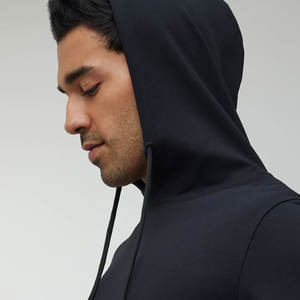 Sudadera con capucha Vince Staples Pullover DISEÑO Oversize con doble capa en negro Sudaderas con capucha - Product Image 4