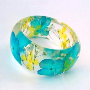 BEAUX Bijoux Résine Acrylique Bracelet Bracelet Exagéré Éblouissant Multicolore Large Irrégulier Carré Acrylique Bracelets Femmes - Product Image 1