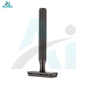 ALMAC Rasoir de sécurité à lame unique en acier inoxydable de qualité supérieure avec lames remplaçables pour un rasage quotidien et un toilettage respectueux de la peau - Product Image 3