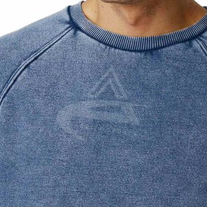 Sudaderas de estilo vintage con lavado ácido unisex, jersey con logotipo personalizado, ropa de calle de moda sólida para invierno, pedidos al por mayor - Product Image 5