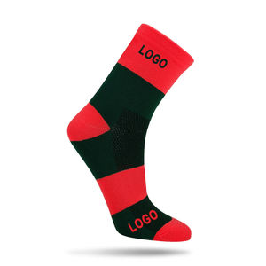 Chaussettes de cyclisme pour jeunes, nouvelle conception 2026, couleur contrastée, printemps |   Chaussettes de cheville en nylon respirant pour les sports de plein air - Product Image 4