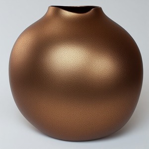 Artistic Metal <b>Vase</b> With Smooth <b>Gold</b> Finish And Slender Shape Crafted For Sophisticated Homes And Premium Office Decoration - Product Image 6