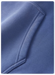 Sweat à capuche 100% coton imprimé bouffant personnalisé de haute qualité 500gsm lavage à l'acide soleil fané en détresse sweats à capuche surdimensionnés lourds - Product Image 4