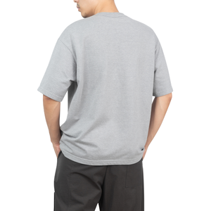 Camiseta de algodón de gran tamaño de 280Gsm, diseño gráfico personalizado, ropa de calle con hombros caídos, patrón 3D para Polo, estilo sólido - Product Image 2