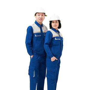 Vêtements de travail pour hommes Vêtements de travail Chemises uniformes respirantes et à séchage rapide écologiques pour l'usine ou la construction - Product Image 3