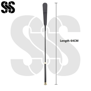 Látigo de equitación al por mayor de alta calidad con eje de fibra de vidrio/PVC y mango de cuero/PU, ligero y con agarre cómodo para entrenamiento. - Product Image 2