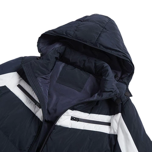Lightweight Hooded Canvas Puffer Jacket Custom Front Logo OEM ODM Factory Winter <b>Warm</b> Quilted <b>Waterproof</b> Heated Anti-Uv - Product Image 4