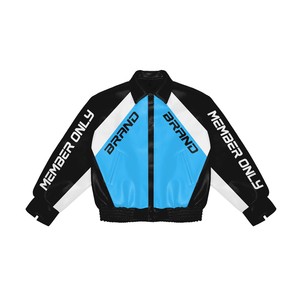 Conjuntos de dos piezas de peso pesado cálido de invierno, chaqueta universitaria de cuero y pantalón de lana, chándales de estilo de moda personalizados - Product Image 5